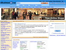 Tablet Screenshot of ebusinessinuae.com